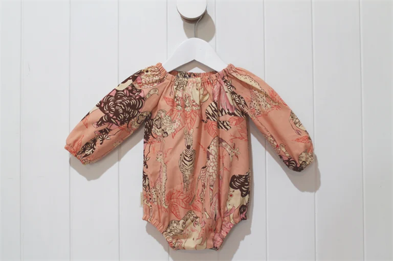 Long Sleeve Romper - 1