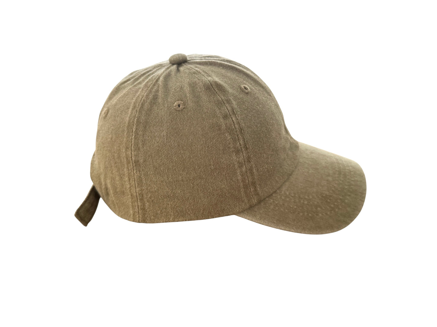 Printed Dad Cap - Straw Vintage Floral