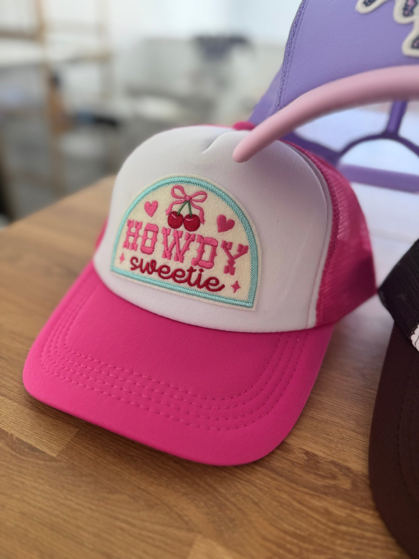 Embroidered Trucker Cap - HOWDY Sweetie