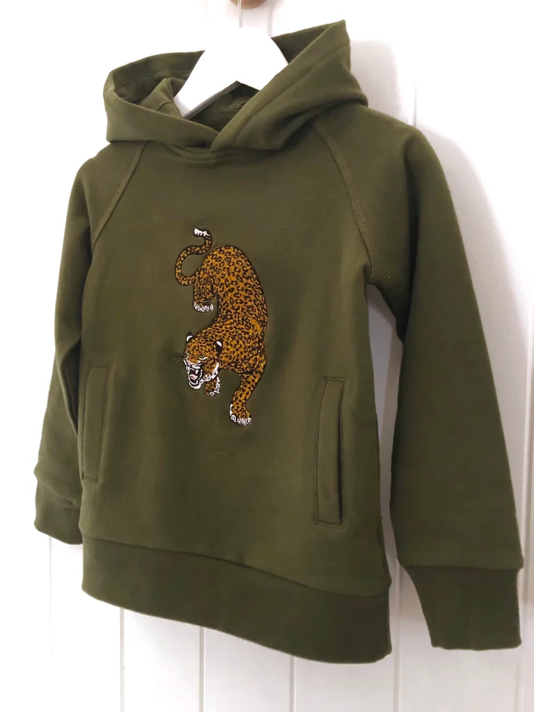 Leopard Hoodie - Size 4