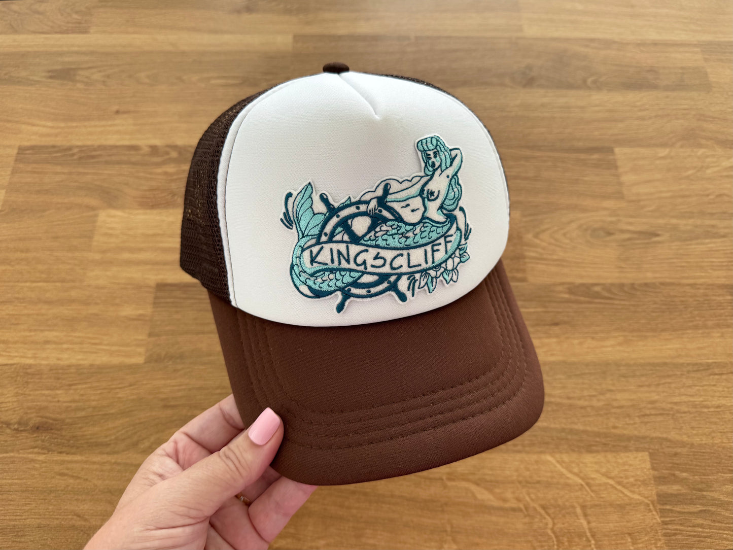 Embroidered Trucker Cap - Kingscliff Mermaid