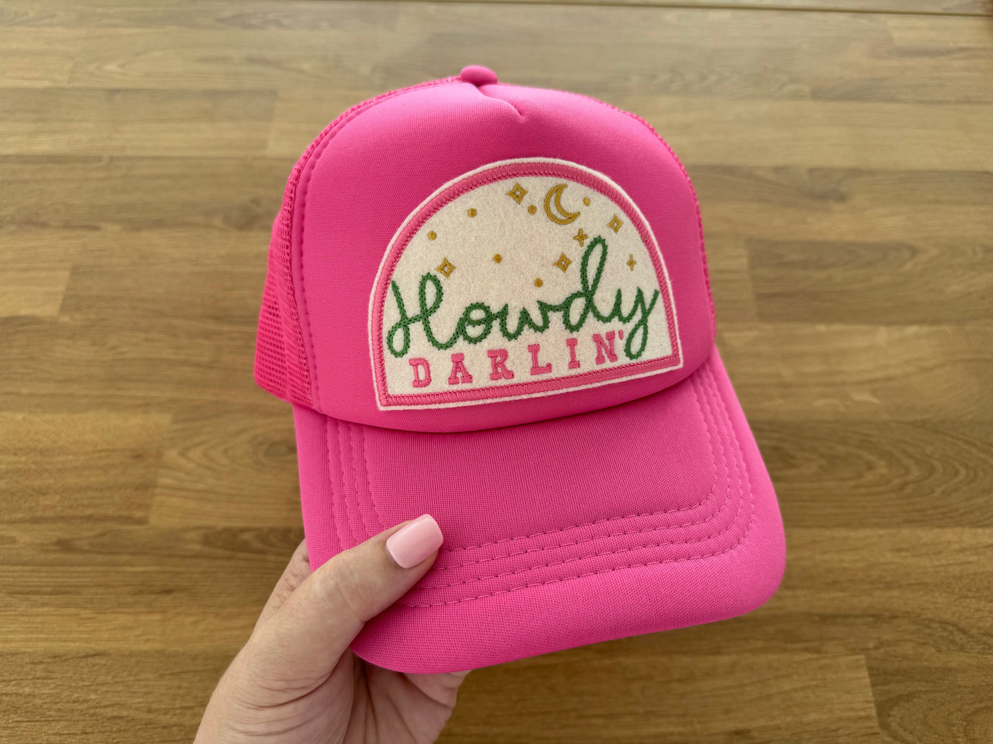 Embroidered Trucker Cap - HOWDY DARLIN