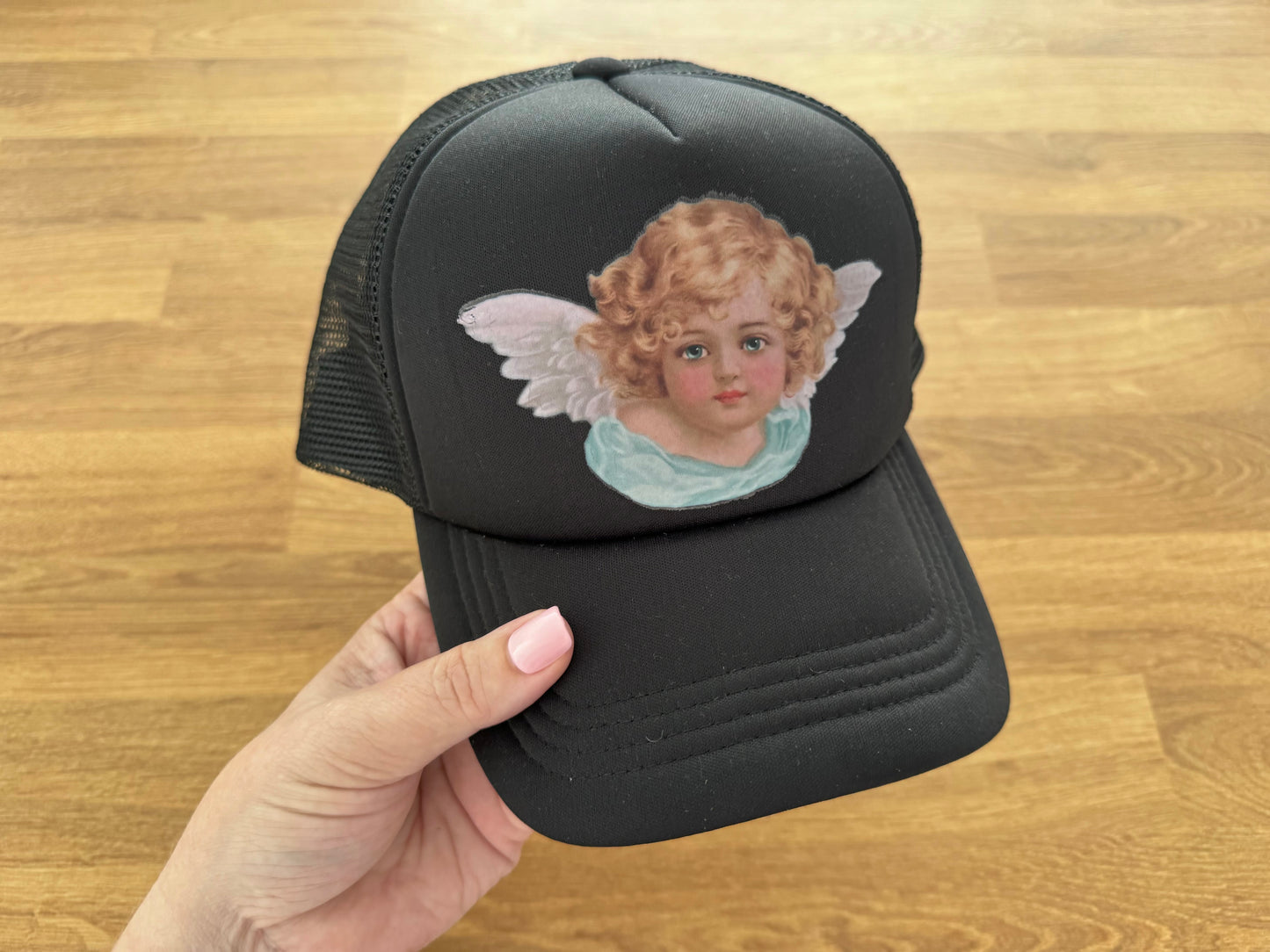 Printed Trucker Cap - CHERUB