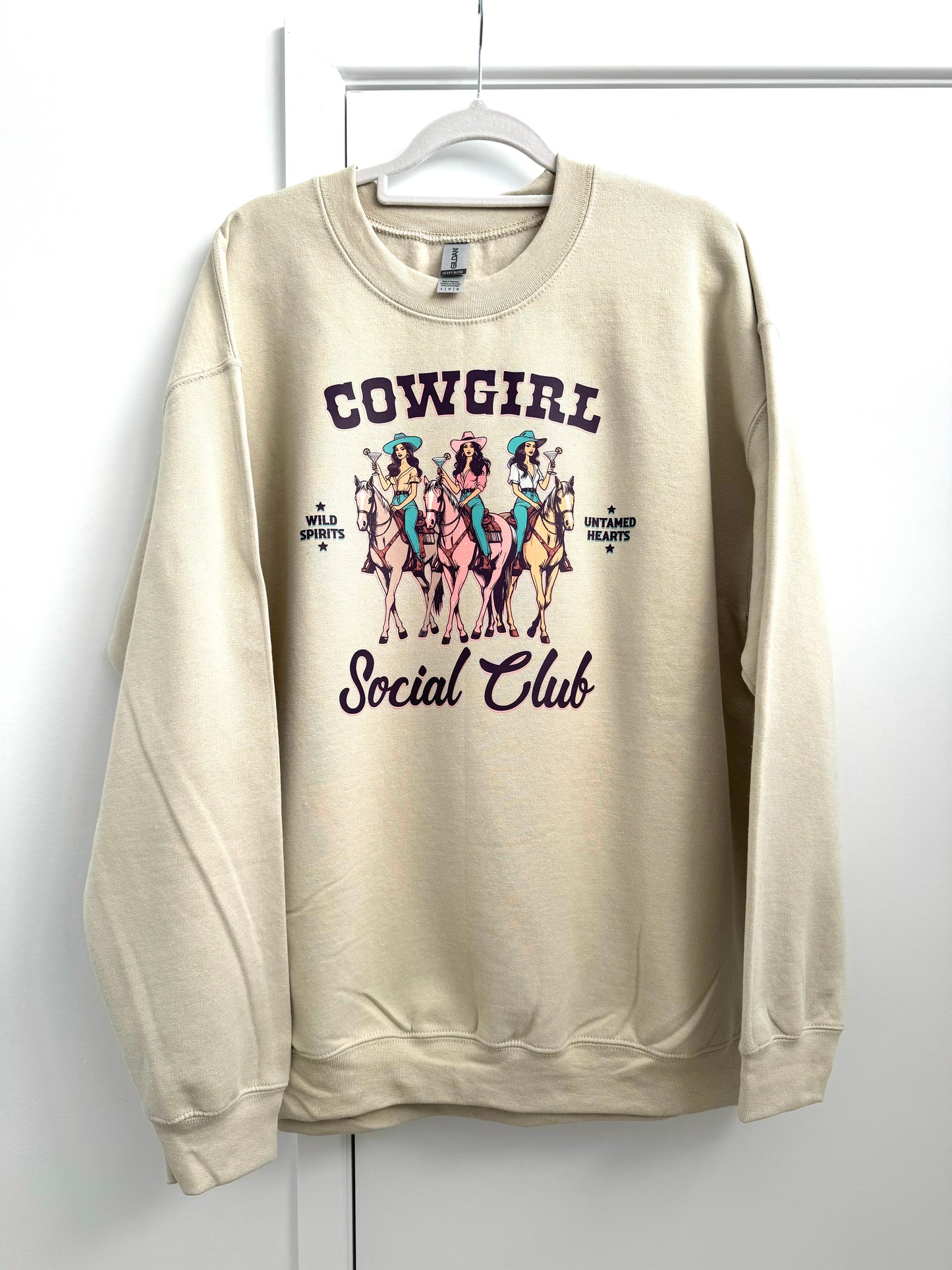 Long Sleeve Sweatshirt - COWGIRL SOCIAL CLUB