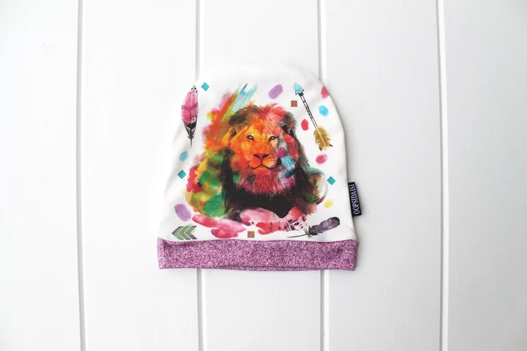 KIDS ORGANIC LION BEANIE