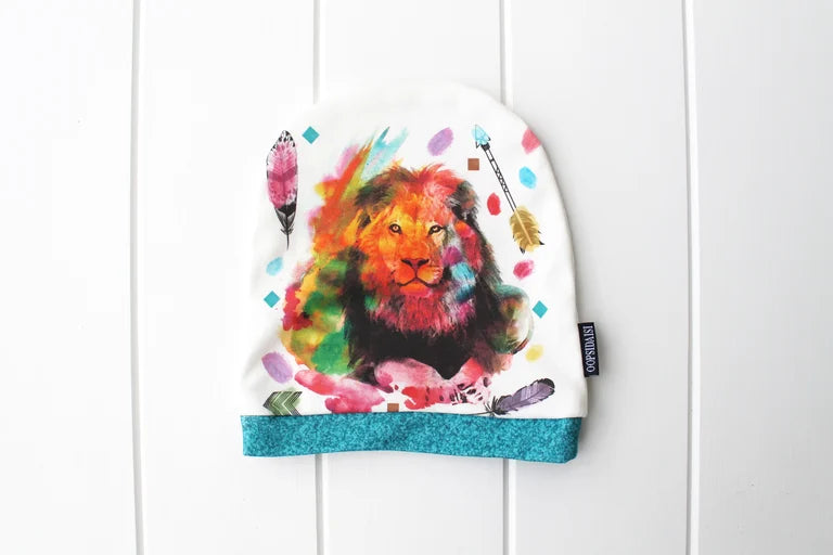 KIDS ORGANIC LION BEANIE