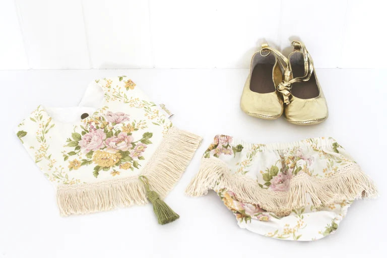 Boho Tassel Bib