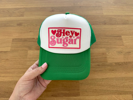 Embroidered Trucker Cap - Love