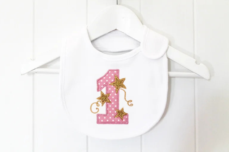 Embroidered Bib