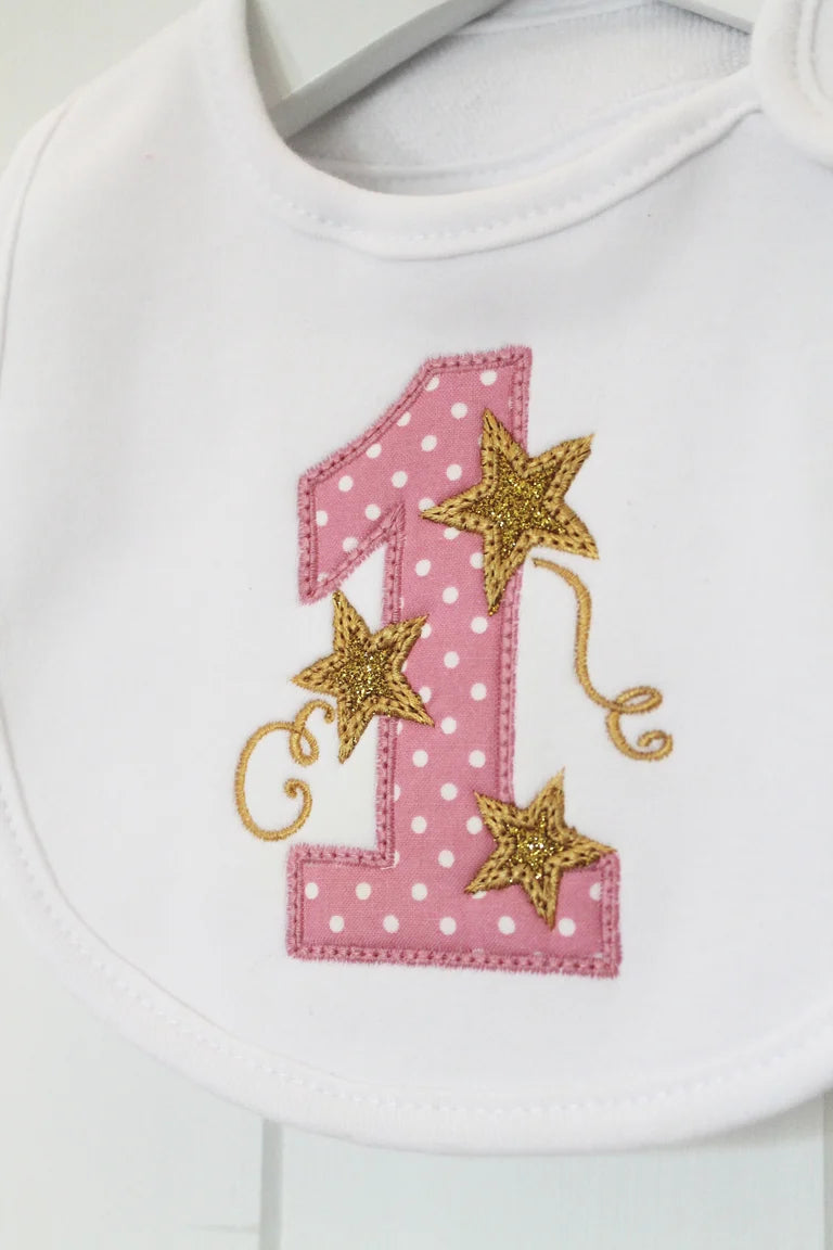 Embroidered Bib