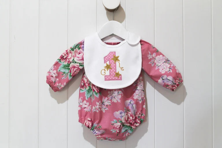 Embroidered Bib