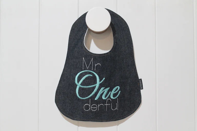 Embroidered Bib