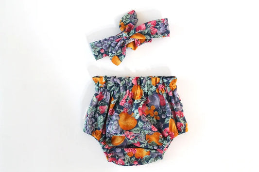 Bloomer and Top Knot Set - 0