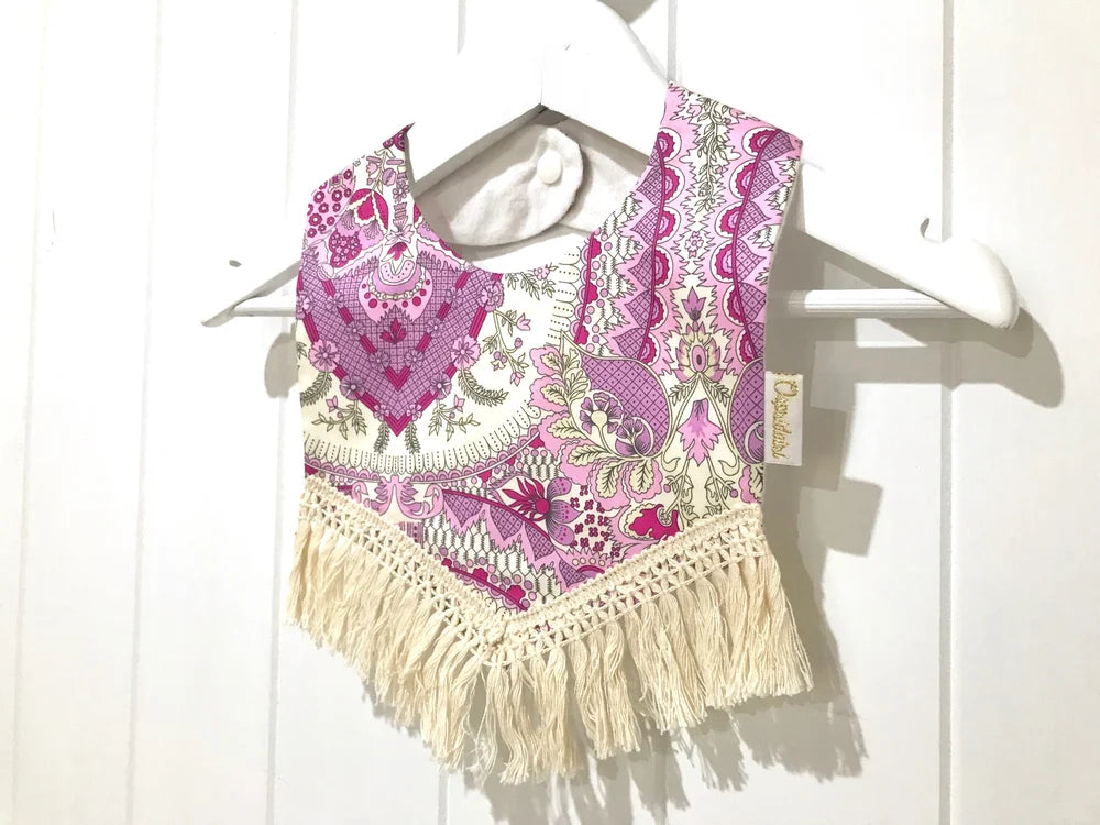 Boho Tassel Bib